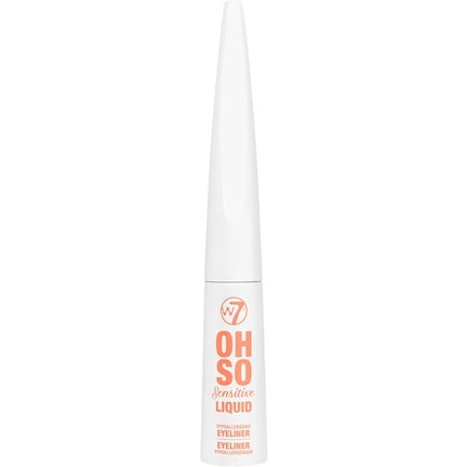 Eyeliner, W7, Oh So Sensitive, negru