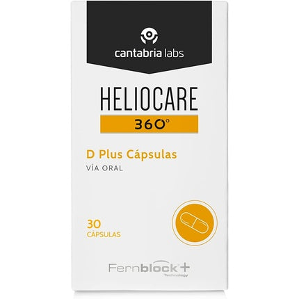 Supliment alimentar, Heliocare, 360º D Plus 30 capsule
