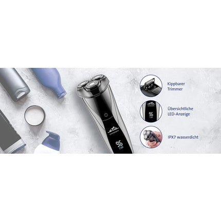 Aparat de ras electric, Eta, Christoph, display LED, negru