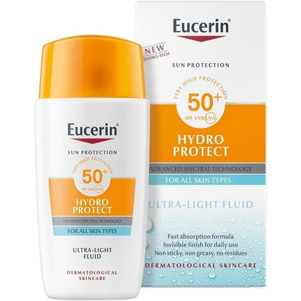 Cremă față, Eucerin, Sun Face Hydro Protect, SPF 50+, 50ml