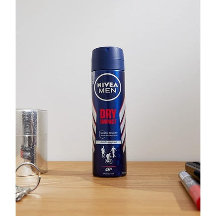 Deodorant spray, Nivea, Dry Impact, albastru, 150 ml