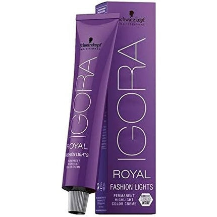 Vopsea de păr permanentă, Schwarzkopf Igora Royal Fashion Lights, 60ml