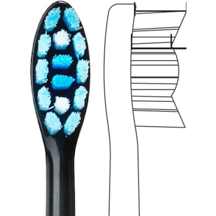 Capete periuta Beconfident, Sonic Whitening, negre