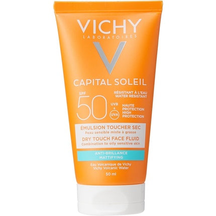 Crema de fata matifianta cu SPF 50, Vichy Capital Soleil, 50ml