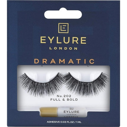 Gene false Eylure Strip Lashes, No. 202, Dramatic