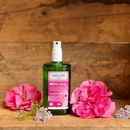 Deodorant, Weleda, Wild Rose, 100ml