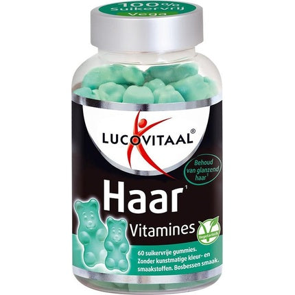 Gummies vitamine, Lucovitaal, păr, 60 bucăți