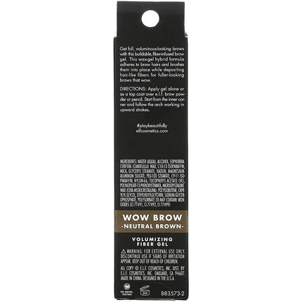 Gel Sprâncene E.L.F. Wow Brow Neutral Brown