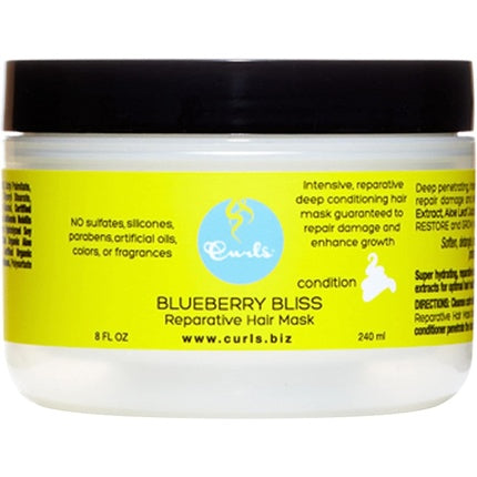 Mască păr Curls Blueberry Bliss 240ml galben