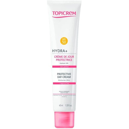 Cremă de zi protectoare, Topicrem, HYDRA+ SPF50, 40ml
