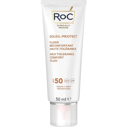 Crema protectie solara fata, RoC Soleil-Protect, SPF 50, 50ml
