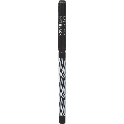 Eyeliner automat, Dermacol, Negru mat