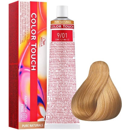 Vopsea de păr, Wella, Color Touch, 9/01, 60 ml