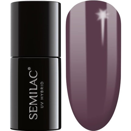 Lac de unghii UV, Semilac, 075 Maro, 7ml