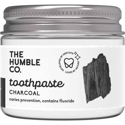 Pastă de dinți The Humble Charcoal cu fluorid 50ml