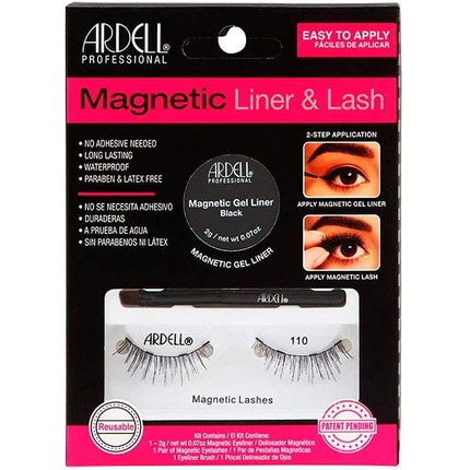 Gene false magnetice, Ardell, Liner & Lash Original Style 110, waterproof