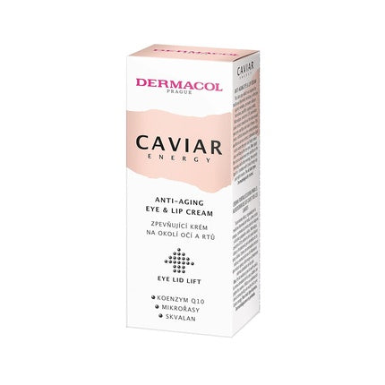 Cremă pentru ochi și buze, Dermacol, Caviar Energy