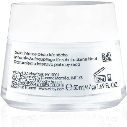 Cremă hidratantă față, Vichy Nutrilogie 2, piele uscată 50ml