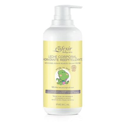 Lapte de corp pentru bebeluși, E'Lifexir, 400ml, hidratant