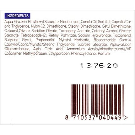 Cremă de noapte, Biodermal, Anti Age 50+, niacinamidă, 50ml