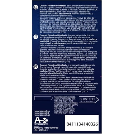 Prezervative Control Ultrafeel, 10 bucăți