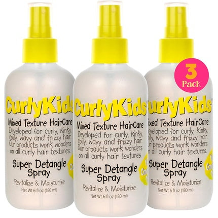 Spray Descurcare, Curlykids, Super Detangle, galben