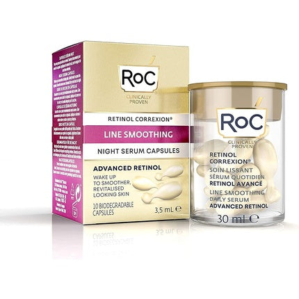 Ser antirid, RoC, Retinol Correxion, capsule, 10 bucăți