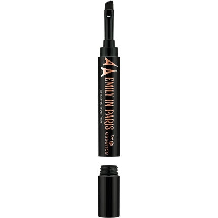Eyeliner Essence Emily in Paris, negru mat, aplicator pensulă