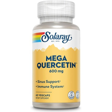 Supliment Solaray Mega Quercetin, 600mg, 60 VegCaps