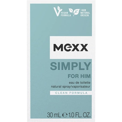 Eau de Toilette, Mexx Simply, pentru Barbati, 30ml