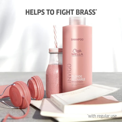 Sampon, Wella, Invigo Blonde Recharge, 1000ml