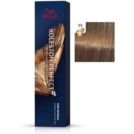 Vopsea de par, Wella, Koleston Perfect Me + Pure Naturals 7/03, 60ml