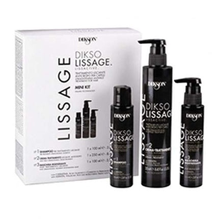 Kit Îndreptare Păr Dikson Lissactive, Negru