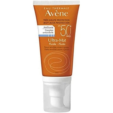 Cremă Solară, Avène, Ultra Mat Fluid SPF 50+ 50ml
