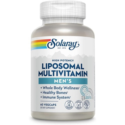 Multivitamine Bărbați Solaray, Capsule Vegetale, 60 buc