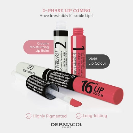 Lip Gloss Dermacol, Cherry Red, 7.1ml
