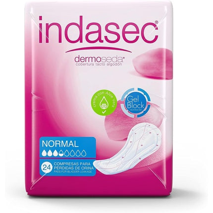 Absorbante igienice, Indasec, Normal, 24 bucati