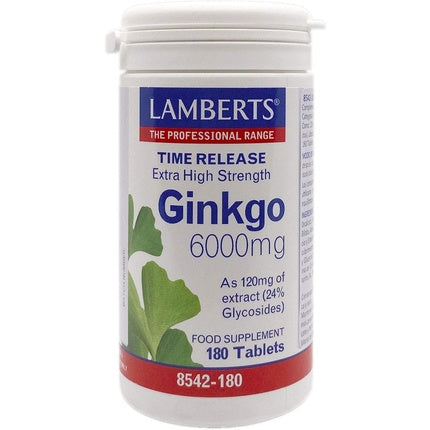 Tablete, Lamberts, Ginkgo 6000mg, 180 bucati