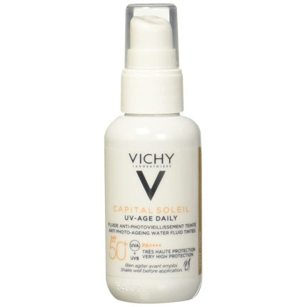 Cremă de Zi Nuanțatoare SPF 50+, Vichy Capital Soleil, 40ml