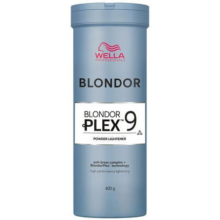 Pudră BlondorPlex Wella, 400g, albastru