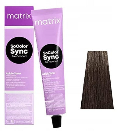 Toner pentru păr, Matrix SoColor Sync Pre-Bonded Acidic, 90ml