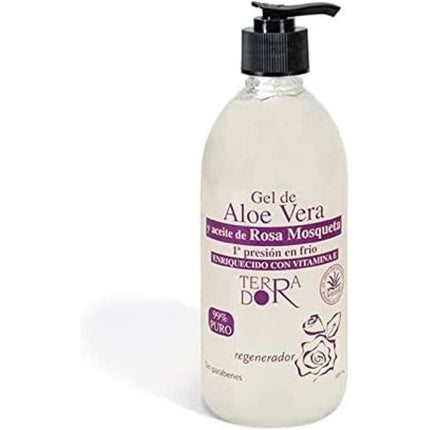 Gel Aloe Vera, Derbós, 500ml, cu extract de măceșe