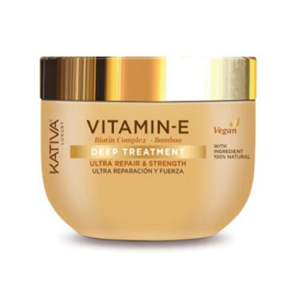 Masca de păr, Kativa, Vitamin E Biotin & Bamboo, 300ml