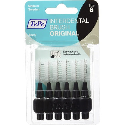 Periuțe Interdentare, TePe, model Original, negre 1.5mm