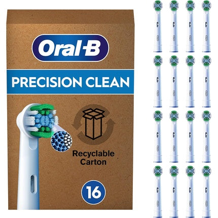 Capete periuță de dinți, Oral-B, Precision Clean, set 16 bucăți