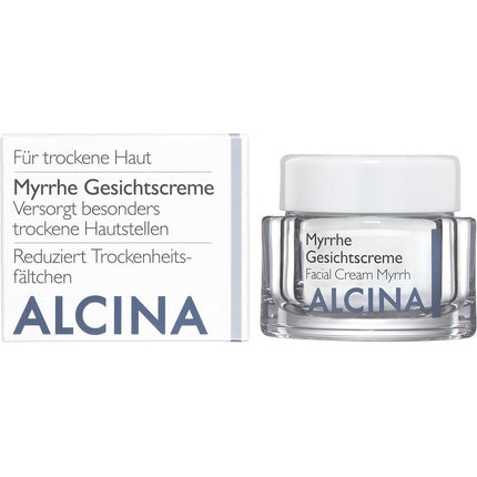 Cremă Față, Alcina, Myrrh, 50ml, alb