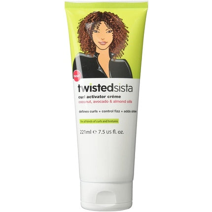 Cremă Activatoare Bucle, Twisted Sista, 221ml, Alb