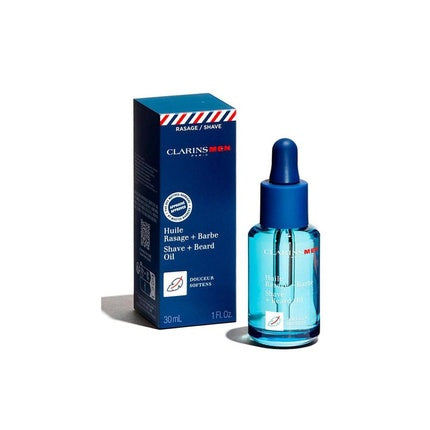 Ulei pentru barbierit si barba, Clarins, Men, 30ml