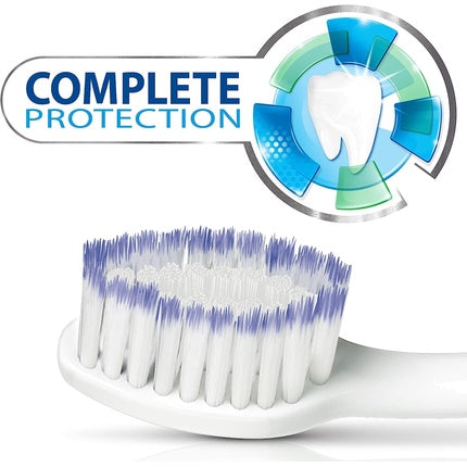Periuță dinți, Sensodyne, Complete Protection, alb-albastru