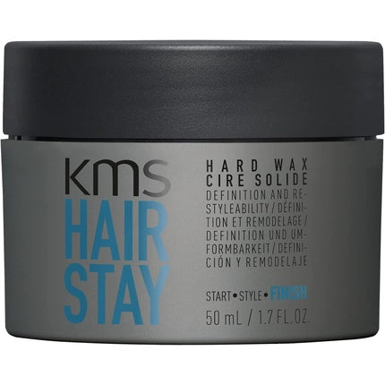 Ceară de păr, KMS, Hairstay, 50ml, gri